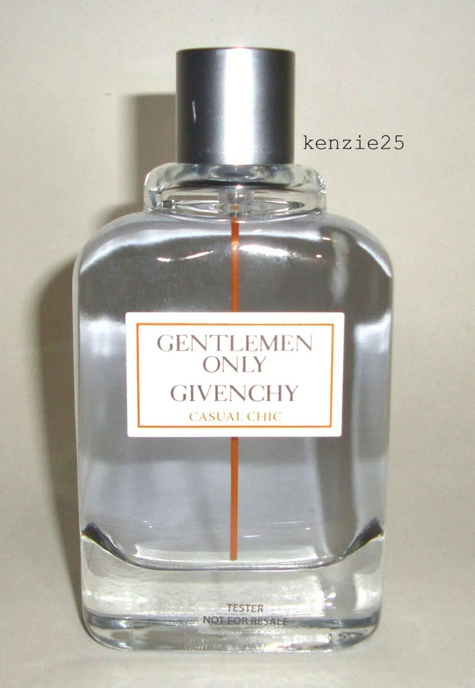 Givenchy GENTLEMEN ONLY CASUAL CHIC Men Cologne Edt 100 ml Spray 3.3 oz nwob EDT