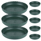 8 Pcs Plant Drip Tray Plastic Saucer Flower Pot Water Dish Garden Garden Plants
