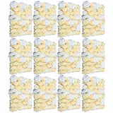 12x Silk Flowers Wall Panels Artificial Hydrangea Flower Backdrop Wedding Decor Hydrangea