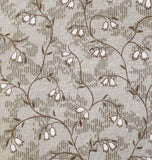 Vtg. Fabric "English Pathways" Floral BTY *Kate England Wilmington Prints Flowering Plants