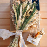 85Pcs Small Dried Flower Bouquet Small Whisk Small Grass Dried Flowers Decor Bouquet