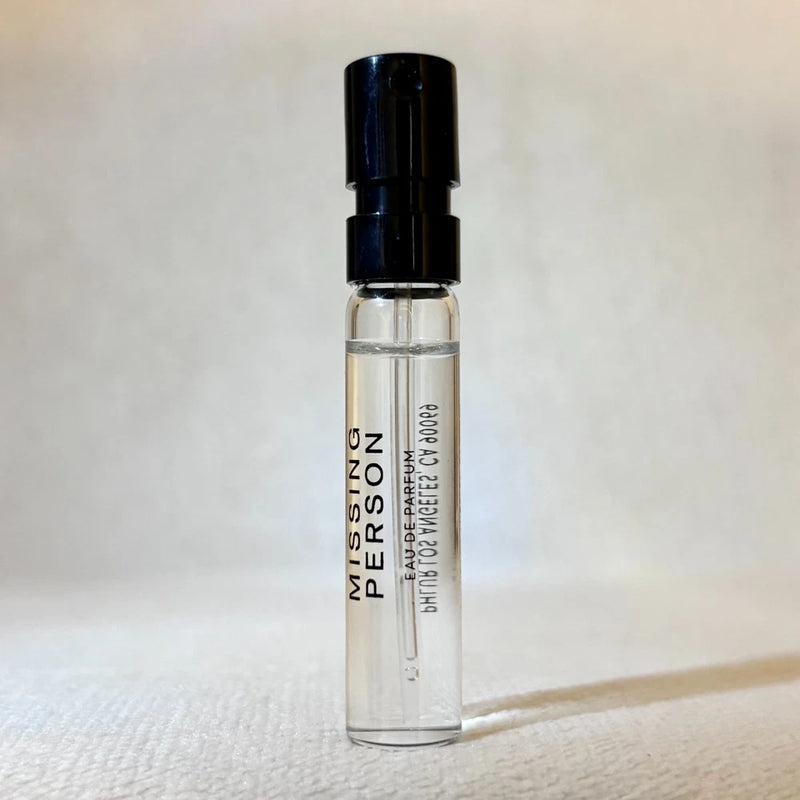 Phlur Phlur Missing Person Eau de Parfum EDP Sample Spray .06oz 2ml New w/o Card EDP