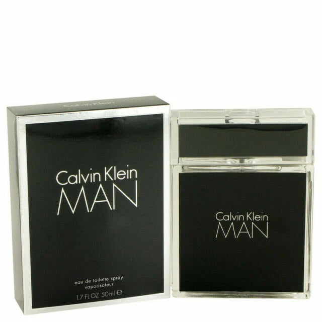 MAN by Calvin Klien 50ml/1.7oz men Eau De Toilette NIB Authentic EDT