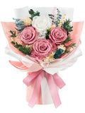 Flomoon Forever Flowers Gifts for Mom Mothers Day Preserved Flowers Bouquet Birt Dried Flower