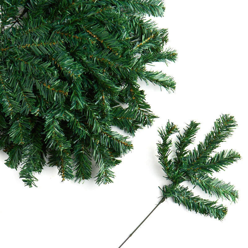 Bulk Package of 150 Artificial Canadian Pine 11" Picks for Holiday Decorating Green Plant