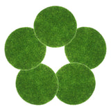 5 Pcs Artificial Moss for Decoration Green Plants Fake Grass Craft Landscape Green Plant