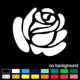 Elegant Rose Flower Decal Floral Vinyl Sticker for Car Window Laptop Tumbler Roses