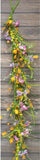 New Greenery Spring Garden GARLAND Swag Vine 4' Hydrangea