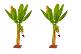 Simonart and printing artificial banana tree golu dolls set Green Plant