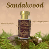 Sandalwood Perfume Attar Oil 5ml | Alcohol-Free | Long-Lasting Bouquet