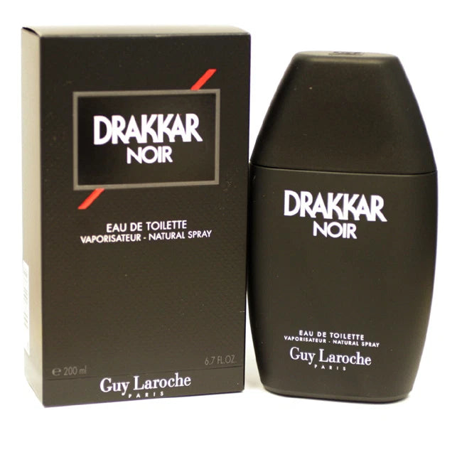 Drakkar Noir Eau De Toilette Spray 6.7 Oz / 200 Ml for Men by Guy Laroche EDT