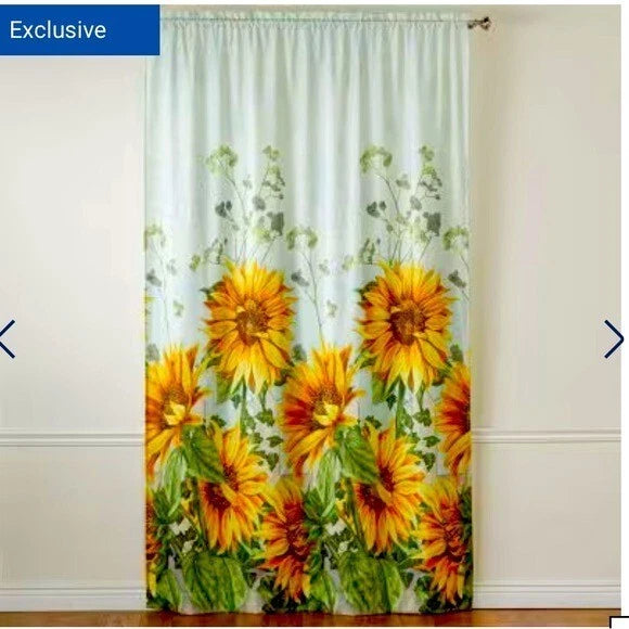 Sunflower Window Panel 52Ó W x 84Ó L Sunflower
