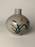 Vintage Vase Lilies Hand Painted In China. Lily