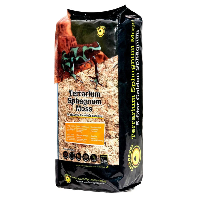 Gal‡pagos (05203) 5-Star Golden Sphagnum Moss | 1/3 Pound, Blond Orchids