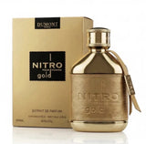 Dumont Nitro Gold Pour Homme Extrait de Parfum Spray 100 ml Regular Size EDP