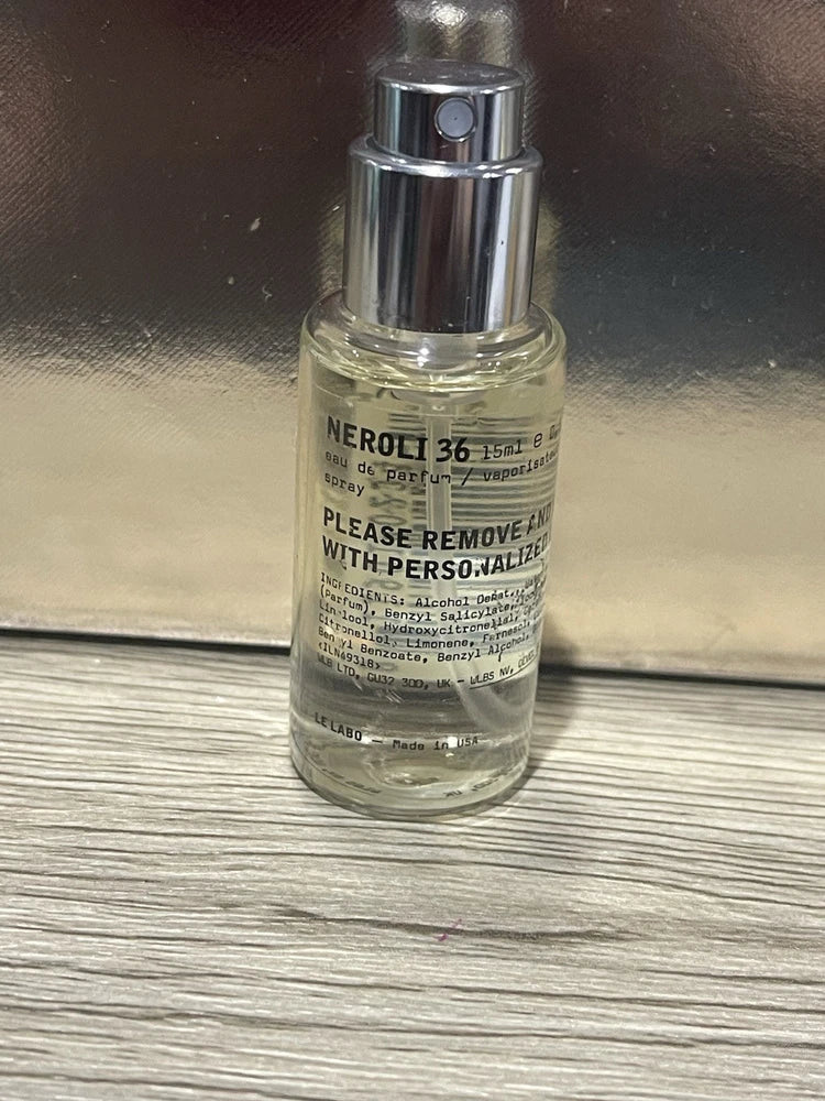 Le Labo Neroli 36 Eau De Parfum / EDP Spray   Size 15mL / 0.5Oz EDP