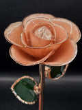 24k Gold Forever Rose Dipped Real Rose Preserved/Dipped Dried Flower