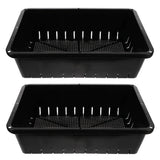 2PCS Garden Propagator Set Trays Starter Tray Sprouting Tray Water Planting Tray Garden Plants