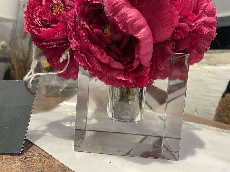 JOHN - R1CHARD Collection- Plum Delight Faux Floral Arrangement Ranunculus