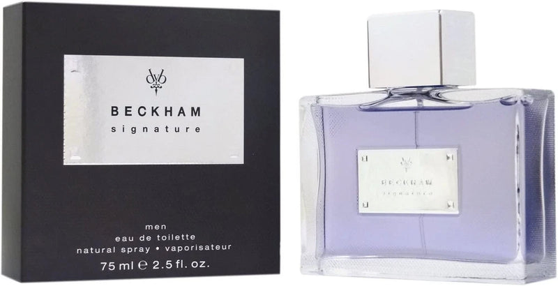 David Beckham Signature EDT Men 2.5 oz 75ml New in Box sealed discontinued EDT