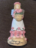Flower Angel - January  Carnation By Linda Grayson. First Edition. Carnation