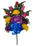 Multicolored Peony Carnation19