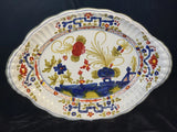 Vintage CACF Faenza GAROFANO BLUE CARNATION 18