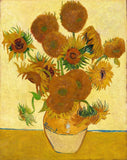 Vincent van Gogh Sunflowers Giclee Print on Canvas 8x10 Floral Wall Art Decor Sunflower