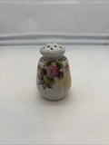 Vintage Sugar Shaker.  Pink Hydrangea And Gold Accent Flower 2.5 In Height. Hydrangea