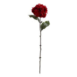 Nearly Natural 26" Red Hydrangea Artificial Flower (Set of 6) in Red Hydrangea