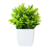 Lifelike Artificial Bonsai Flower Potted Plant Beautiful Home Decor Piece Green Plant