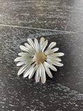 Rhinestone Sunflower Brooch PinEnamel Crystal Yellow Flower Coat PinsCute Pla... Sunflower
