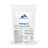 Omega-3 Softgels 1000 mg 330 mg EPA  220mg DHA + Q10 Coenzyme 100 mg Bouquet