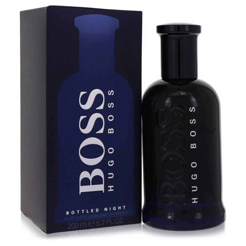 Boss Bottled Night by Hugo Boss Eau De Toilette Spray 6.7 oz (Men) EDT
