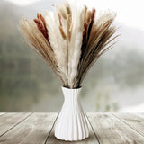 Pampas Grass - Dried Pampas Grass - Pampas Grass Decor - 80Pcs Faux Pampas Grass Pampas Grass