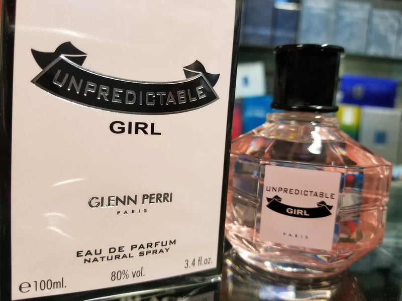 Unpredictable Girl By Glenn Perry 3.3 / 3.4 oz. EDP Spray For Women SEALED BOX EDP