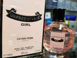 Unpredictable Girl By Glenn Perry 3.3 / 3.4 oz. EDP Spray For Women SEALED BOX EDP