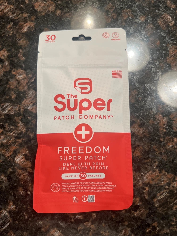 The Super Patch : Brand New FREEDOM 2.0 Patch- Pack of 30 Patches Bouquet