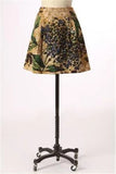Anthropologie Tiered Blueberry Skirt 8 Edme & Esyllte  NEW hydrangea flower Hydrangea