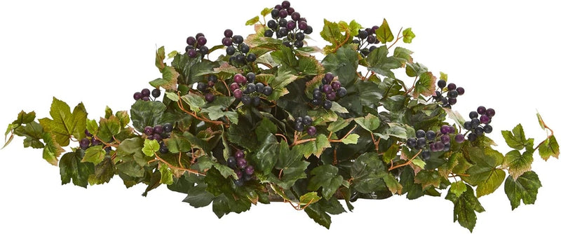 33" Lifelike Grape Leaf Artificial Plant for Home or Office DŽcor Green Plant