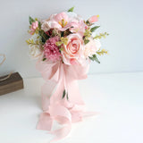 Wedding Bouquet Artificial Flowers Elegant Romantic Bride Flower Bridesmaid Bouquet