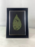 Hydrangea Leaf Dried Pressed Hand Made Decorative Art Framed Wall/Room Decor Hydrangea