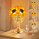 Sunflower Table Lamps for -Sunflower Flower Touch Lamp with 3-Color Infinitel... Sunflower