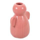 Small Ceramic Vase Guardian Angel Baptism Christening Decor Wing Pampas Grass