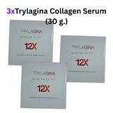 3xTrylagina Age-Defying 12X Collagen Serum Moisturizing Anti-Aging Wrinkle 30g Lily