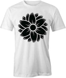 SUNFLOWER TShirt Tee Short-Sleeved Cotton FLOWER FLORAL CLOTHING S1WSA375 Sunflower