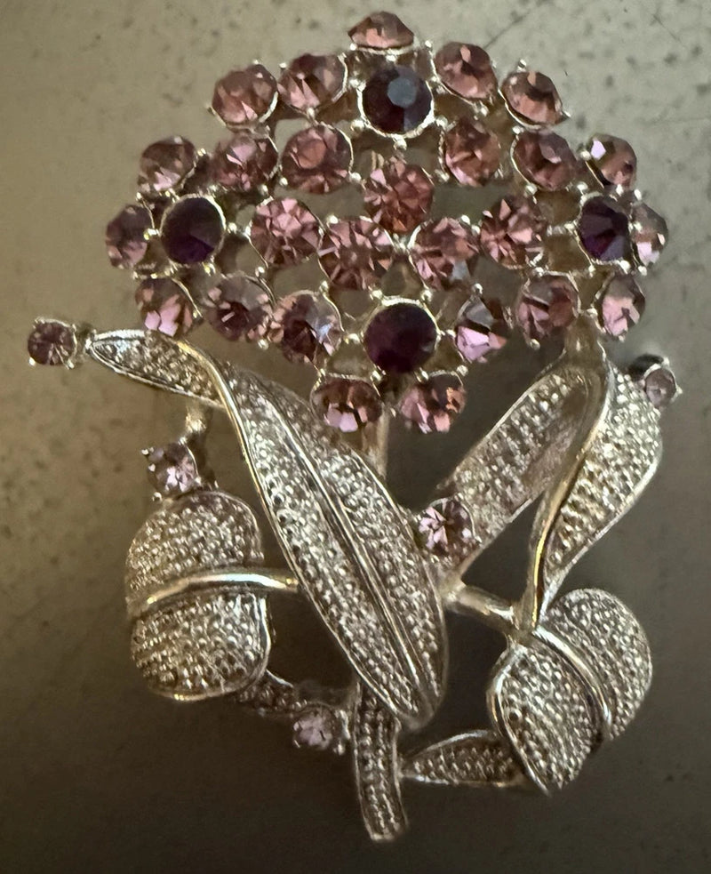 Hydrangea Flower Pin, Brooch Hydrangea