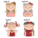 Plant Pot Cartoon Anti Slip Elf Girl Flower Pot for Kitchen Bookshelf Garden Garden Plants