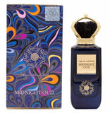 Ard Al Zaafaran Midnight Oud Eau de Parfum Spray for Unisex, 3.4 Fl Oz (100 ml) EDP