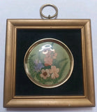 Hand Made Vintage Real Dried Pressed  Virginia Flowers Hopkins Designs DeCorr Dried Flower